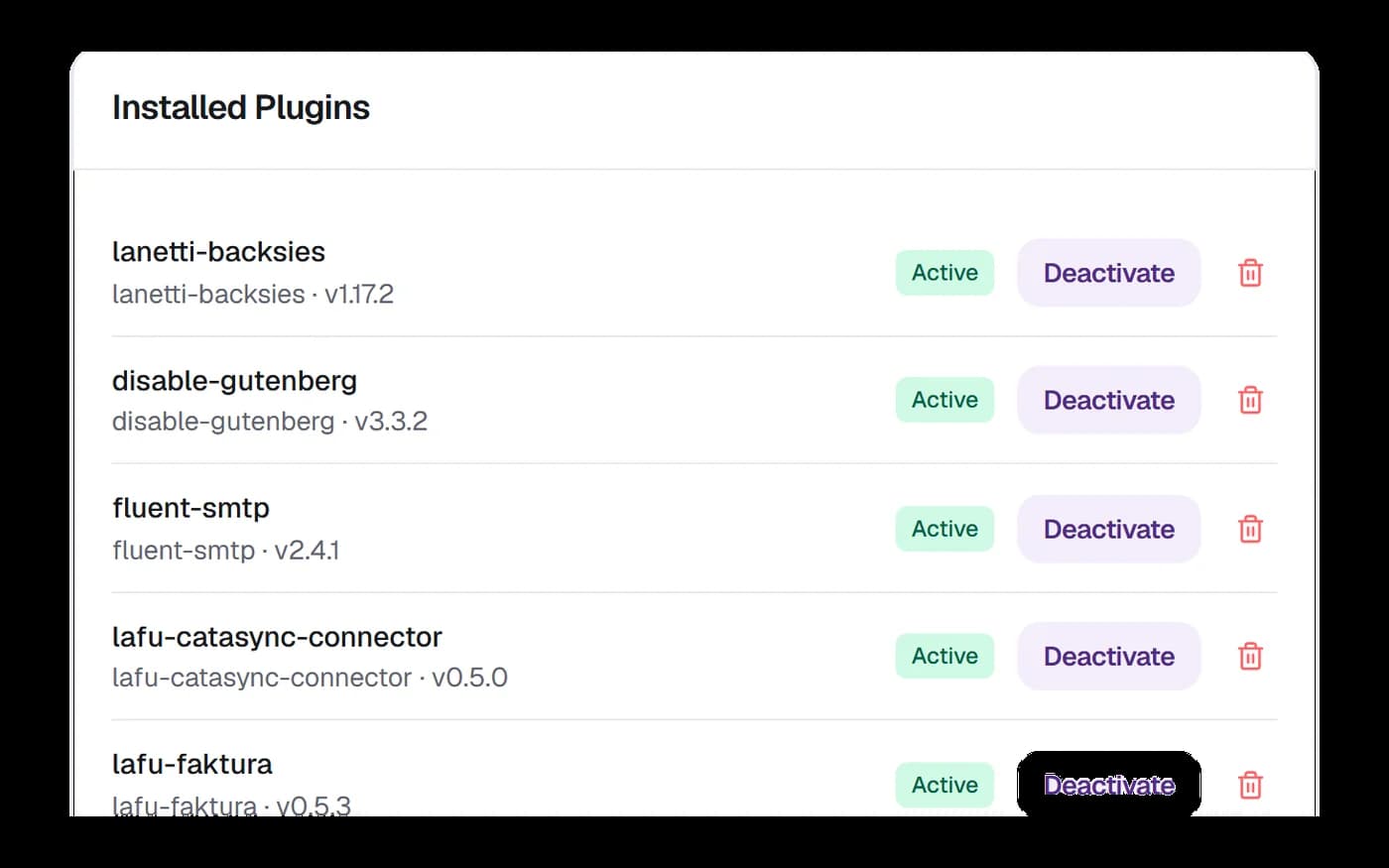 Plugins